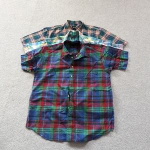 Lot of 3 Cotton Short Sleeved Button Down Shirts